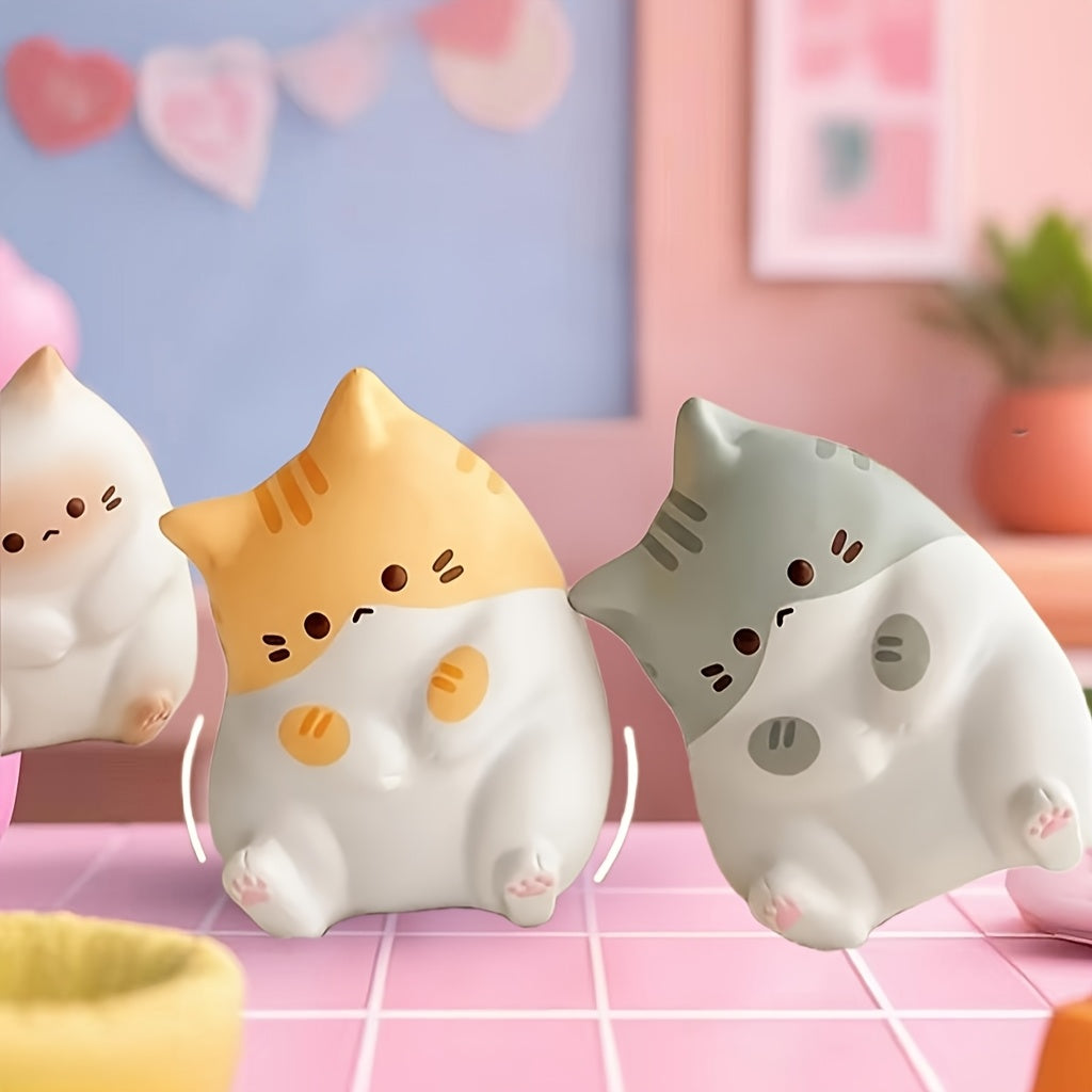Squishy Kawaii Chubby Cat 13cm