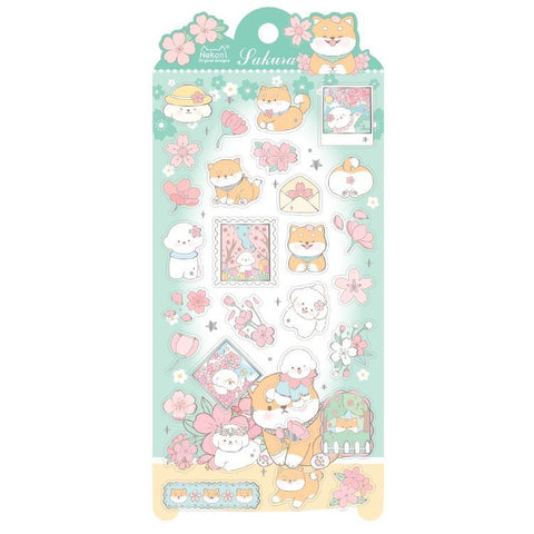 Sticker Sheet Stickers Sakura Series (NEKONI)