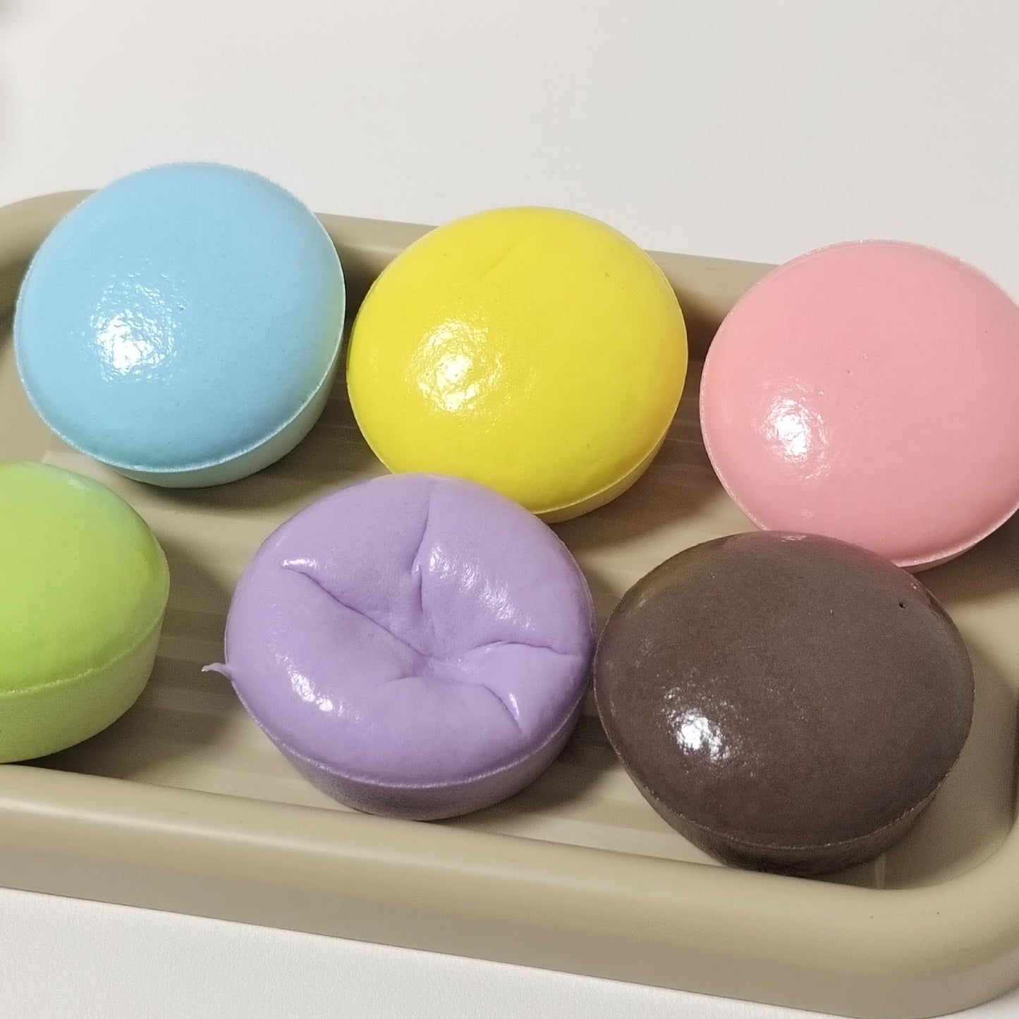 Squishy Colorful Bun 7cm