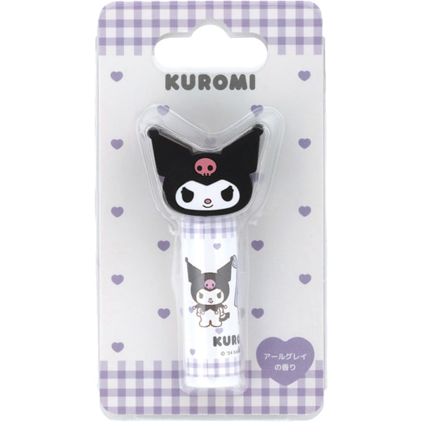 Sanrio Kuromi Mascot Lip Cream Earl Gray (SKATER)