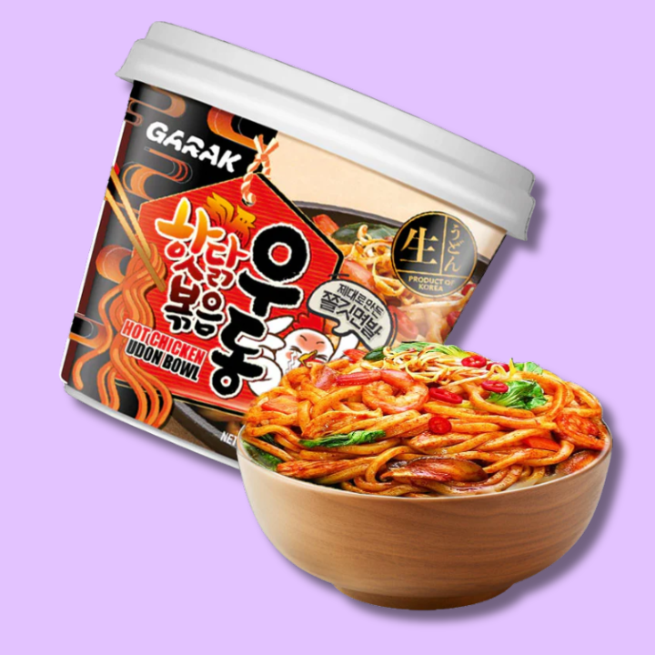 Instant Hot Chicken Udon Bowl 215g (GARAK)