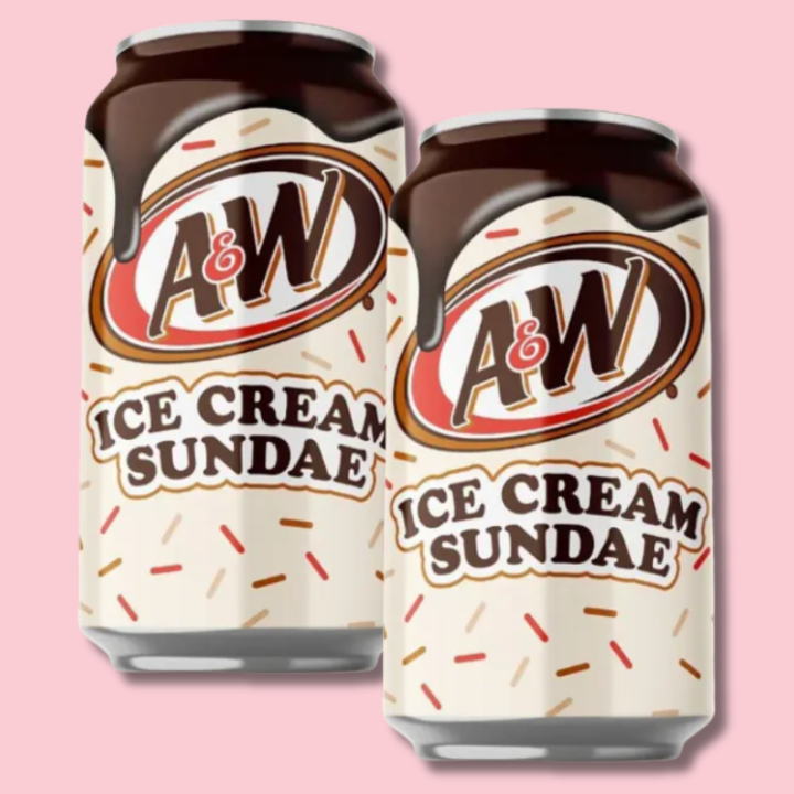 A&W Ice Cream Sundae 355ml