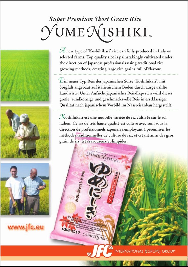 Japanese Rice Yume Nishiki Short Grain 5kg