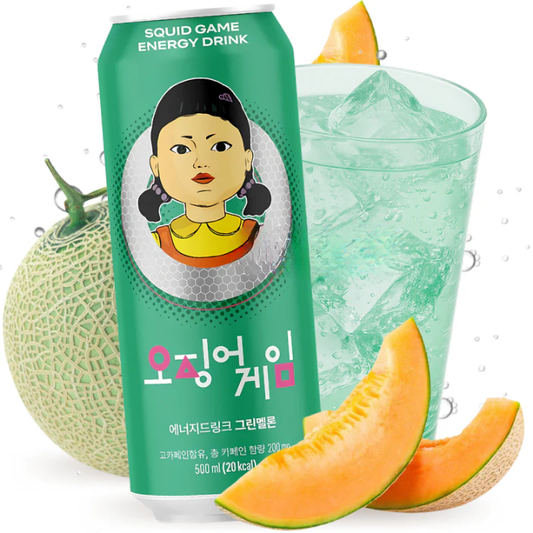 Squid Games Energy Drink Green Melon Flavor 500ml