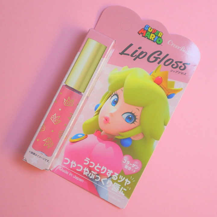 Nintendo Super Mario Lip Gloss Princess Peach 3g (Creer Beaute)