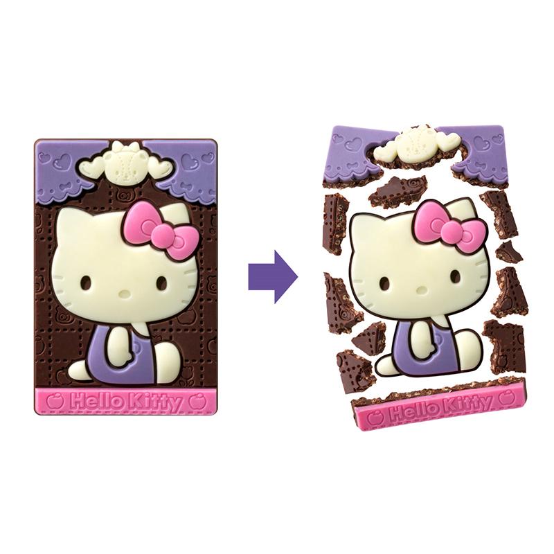 Sanrio Characters Paki Chocolate w/Wheat Puff 26.5g (BANDAI)