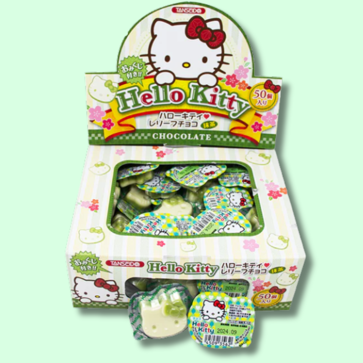 Hello Kitty Matcha Chocolate 6g (TANSEIDO)