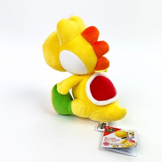 Super Mario All-Star Collection Plushie Yellow Yoshi 20cm (SANEI)