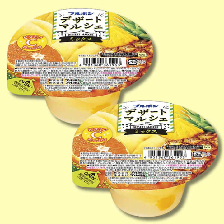 Dessert Marche Mix Fruit Jelly Dessert 140g (BOURBON) DATOVARE