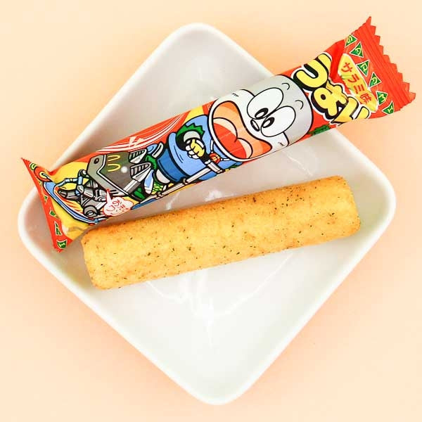 Corn Snack Umaibou Salami Flavor 6g (Yaokin)