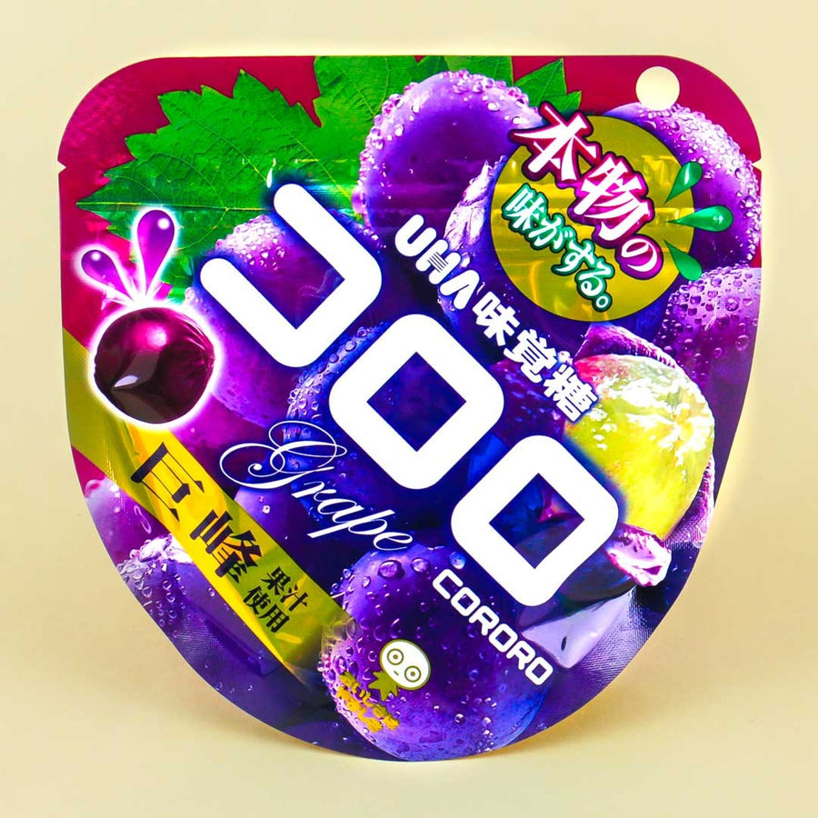Kororo Grape Fruit Juice Gummy 48g (UHA)