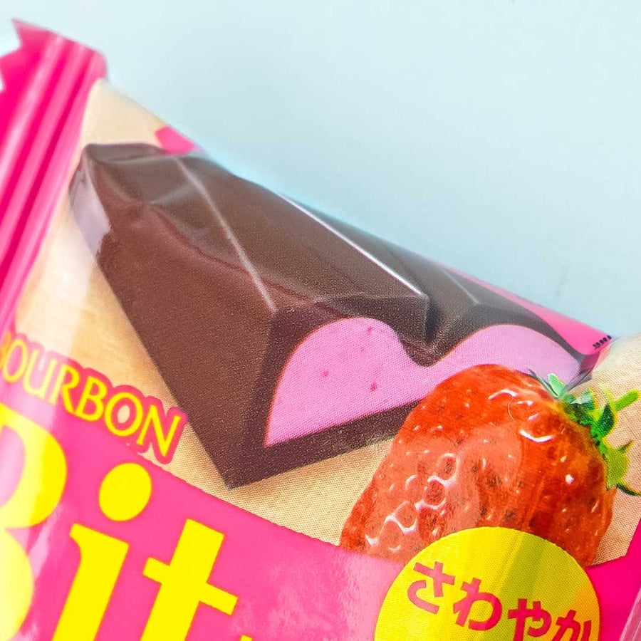 Bit Crunch Chocolate Strawberry 15g (BOURBON)