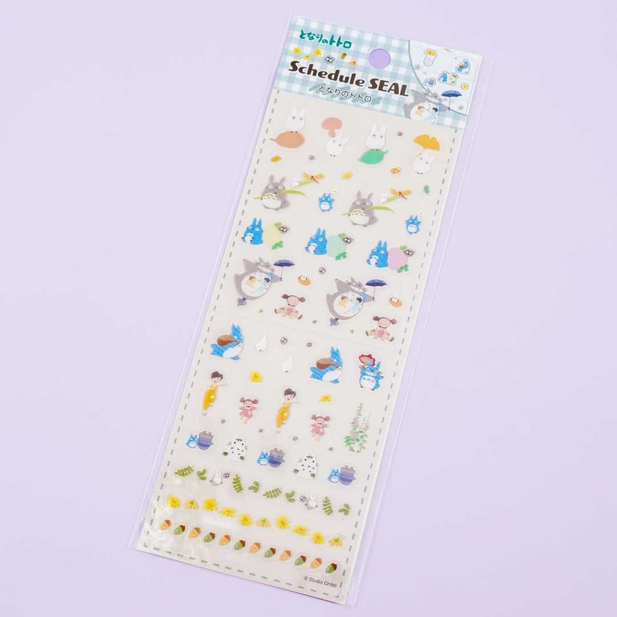 Ghibli My Neighbor Totoro Schedule Sticker (ENSKY)