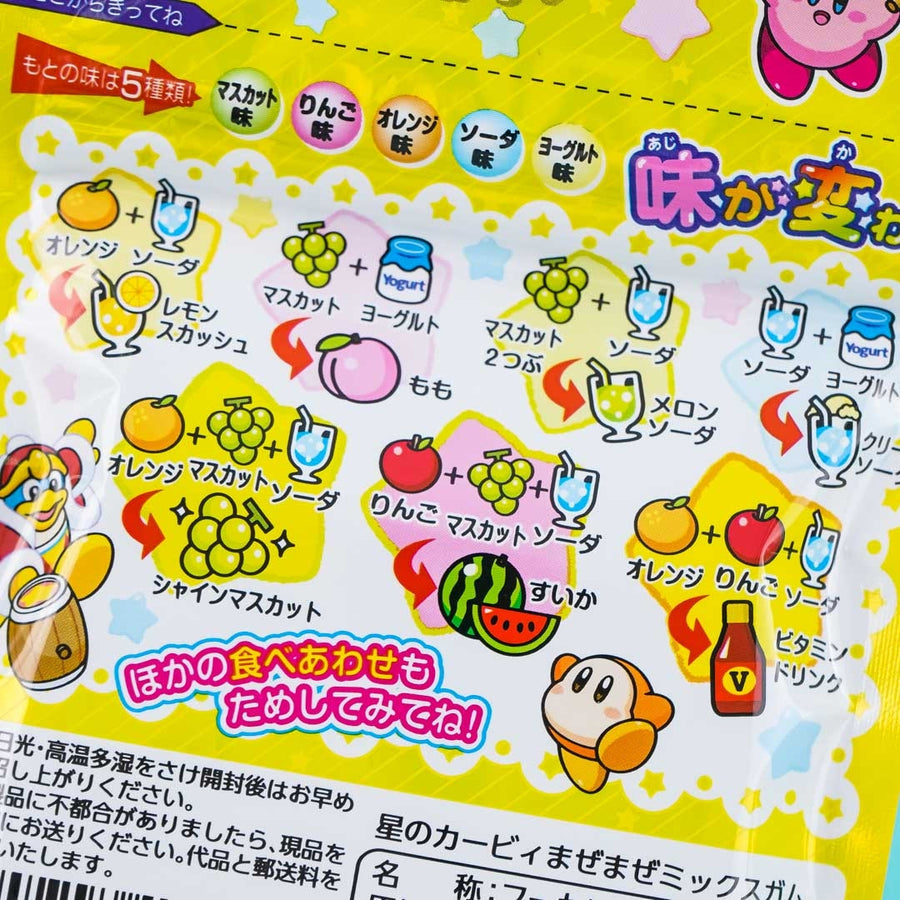 Kirby Chewing Gum Mixed Flavors MazeMaze 47g (MARUKAWA)