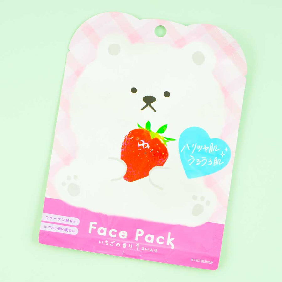 Duftende Ansiktsmaske Jordbær (CRUX)