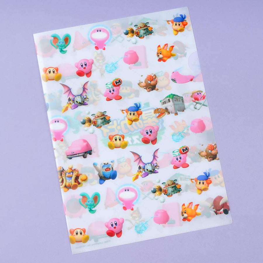 A4 Mappe Kirby and the Forgotten Land Character Overload (ENSKY)