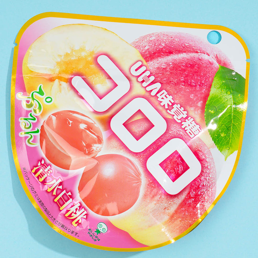 Kororo Peach Fruit Juice Gummy 40g (UHA)