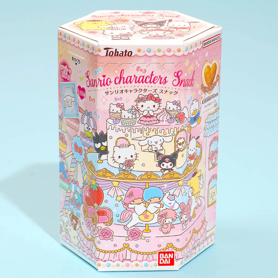 Sanrio Characters Heart Snack Caramel Milk Tea 18g (TOHATO)
