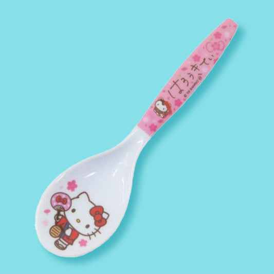 Sanrio Sakura Soup Spoon Hello Kitty (SANRIO)