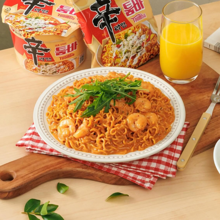 Shin Ramyun Spicy & Creamy Toomba (NONGSHIM) HALAL