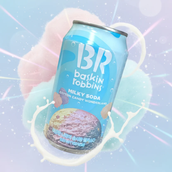 Baskin-Robins Sparkling Zero Cotton Candy Wonderland 350ml (BR)