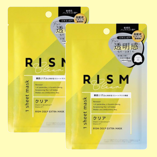 RISM Deep Extra Mask 1 Sheet Clear Type (SUN SMILE)