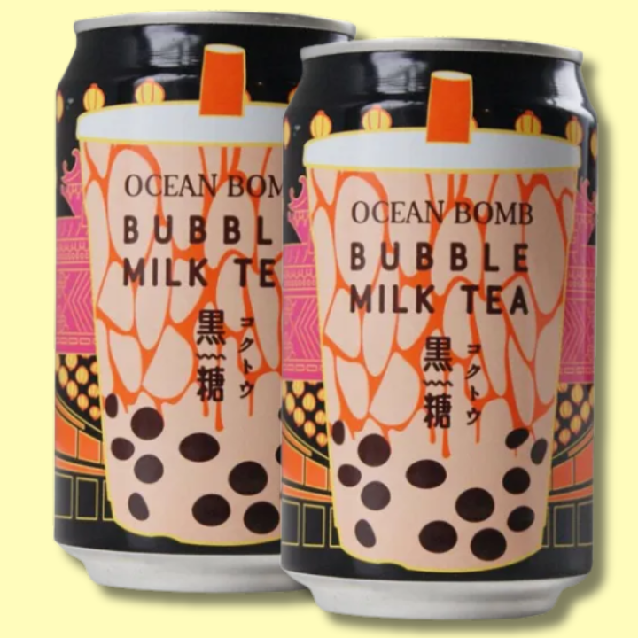 Bubble Tea Classic Brown Sugar & Milk Tea 315ml (Ocean Bomb)