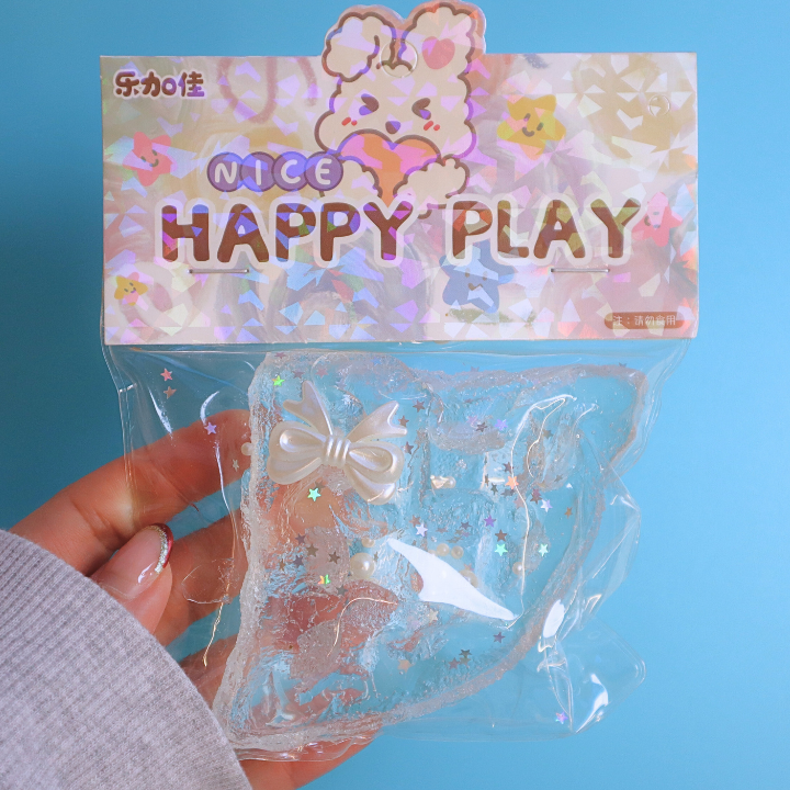 Taba Squishy Transparent Waffle