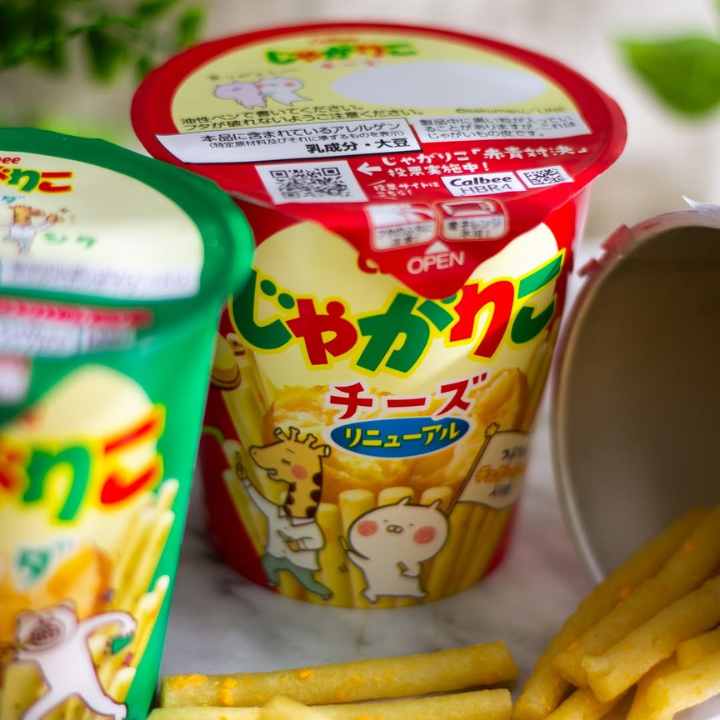 Jagarico Potato Stick Snacks Pot Cheese 55g (CALBEE) DATOVARE