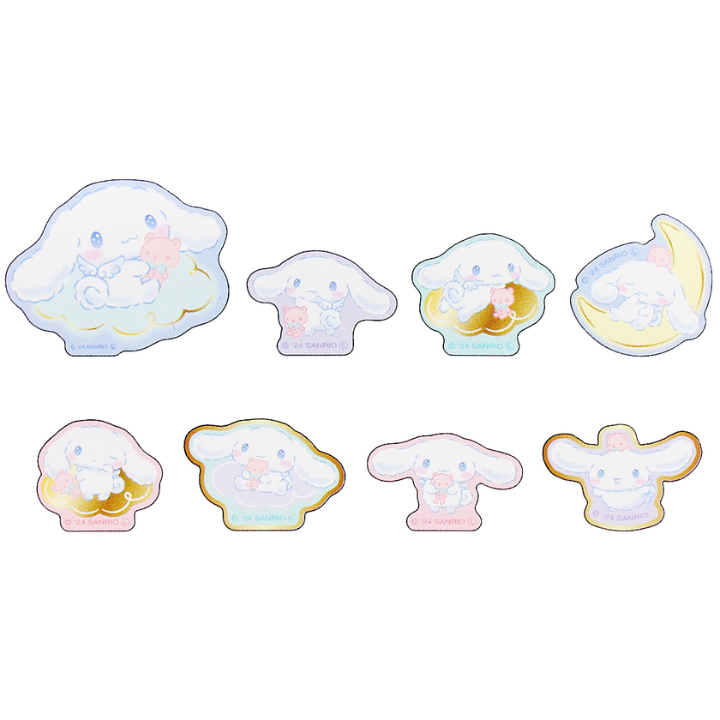 Sticker Flakes Sanrio Cinnamoroll Golden Detail 30pcs (SANRIO)