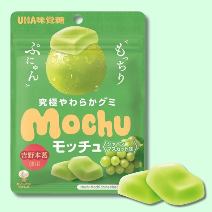 Mochu Gummy Shine Muscat 45g (UHA)