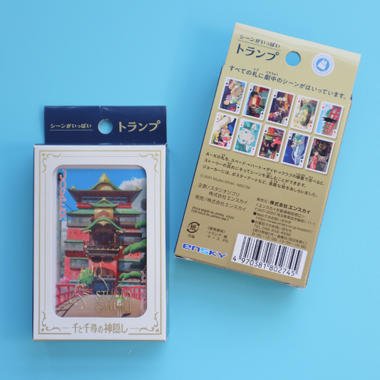 Playing Cards Studio Ghibli Spirited Away (Ensky)