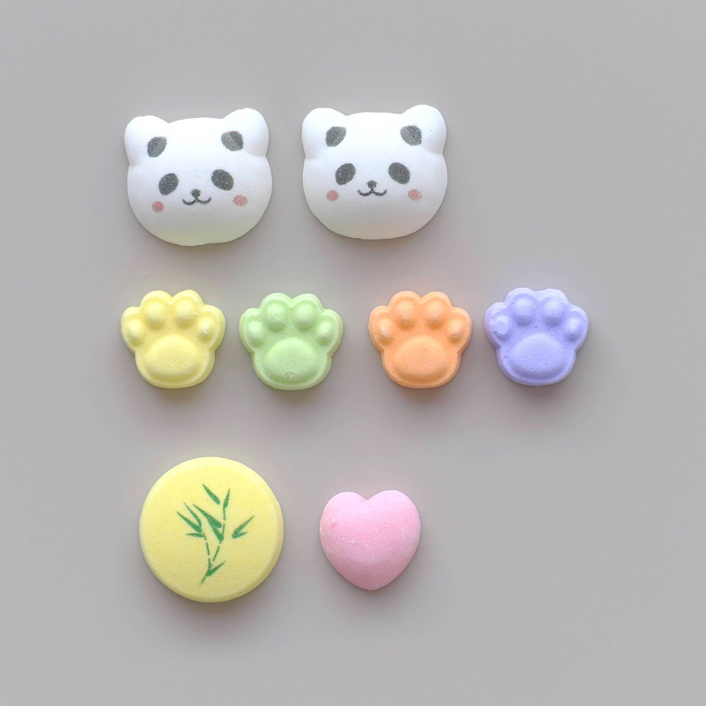 Kyoto Sweets Gift Set Hand Made Ramune & Konpeitou Rock Candy Panda 71g (Ageo)