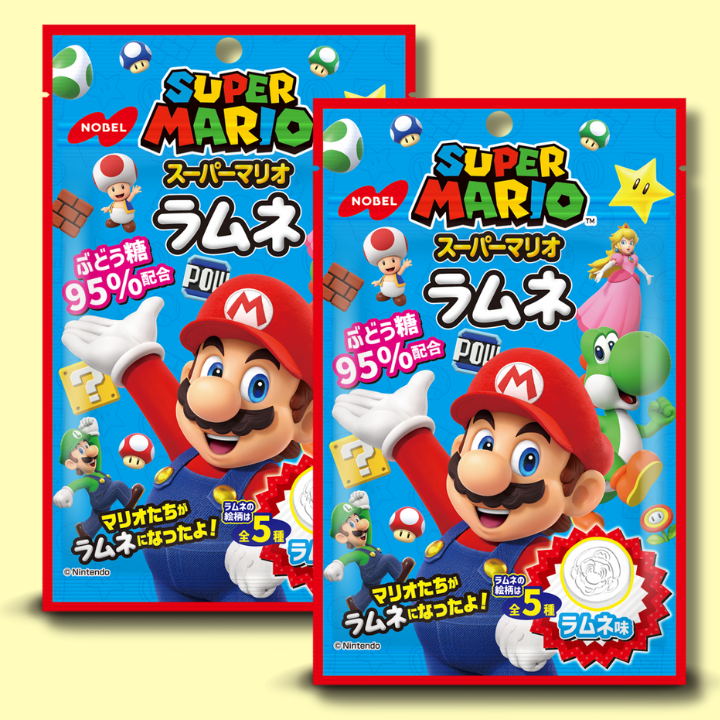 Super Mario Ramune 40g (NOBEL)