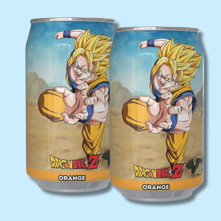 Dragon Ball Z Soda Goku Orange Flavour 330ml (KAWAJI)