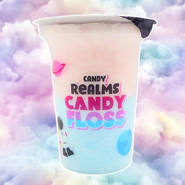 Candy Realms Candy Floss Cup 20g