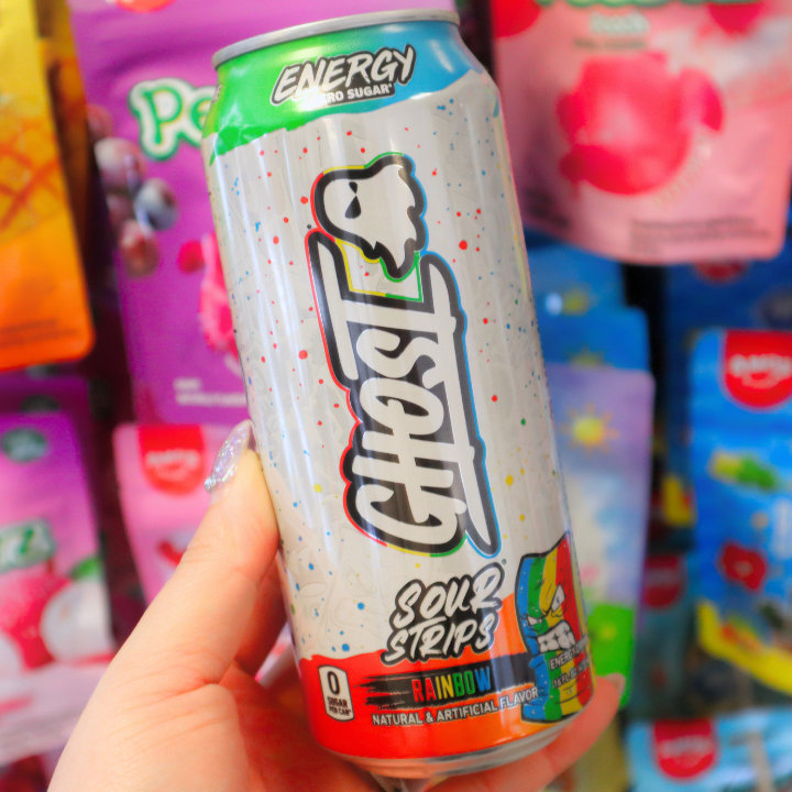 Ghost Energy Sour Strips Rainbow 473ml