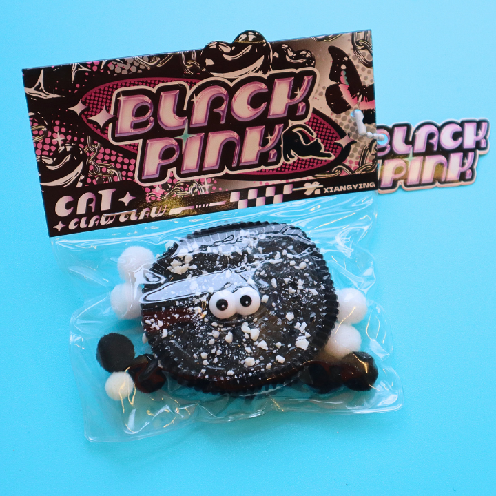 Taba Squishy Oreo Cookie Monster (BLACK PINK)