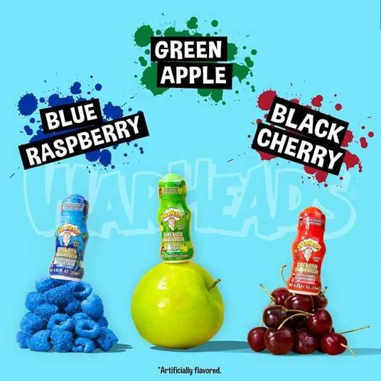 Warheads Super Sour Tongue Rollers 24g