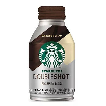 Starbucks Doubleshot Espresso& Cream Coffee 275ml (STARBUCKS)