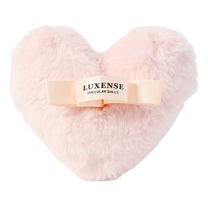 Luxense Glitter Body Powder Puf Heart 10g (Cosme Station)