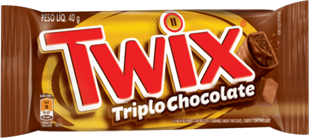 Chocolate Twix Triplo Chocolate 40g