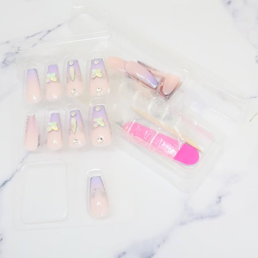 Press-On Nails Gradation 24pcs (KAMIO)