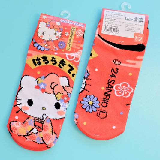 Sanrio Hello Kitty Socks Japanese Kimono EUR 35-38 (JS PLANNINS)