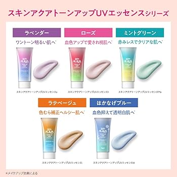 Tone Up UV Essence Tinted Sunscreen Latte Beige SPF50+ PA++++ 80g (SKIN AQUA)