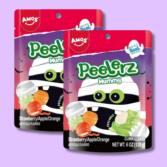 Halloween Peelerz Gummy Mummies 65g (AMOS)