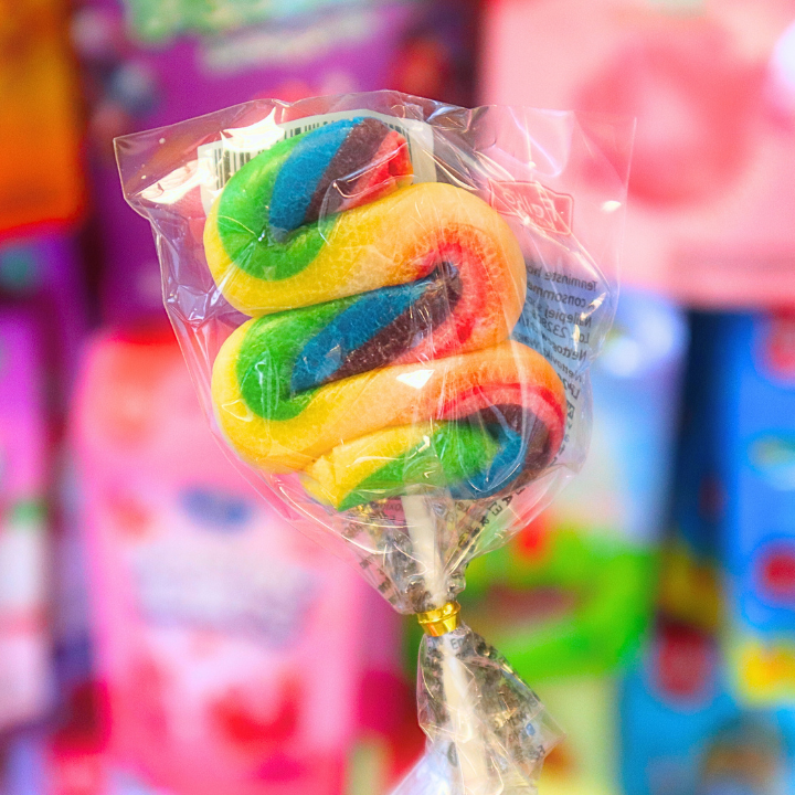 Kjærlighet på Pinne Mini Regnbue 17g (Lollipops)