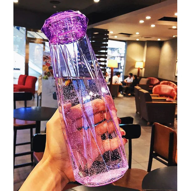 Diamond Glass Water Cup 500ml