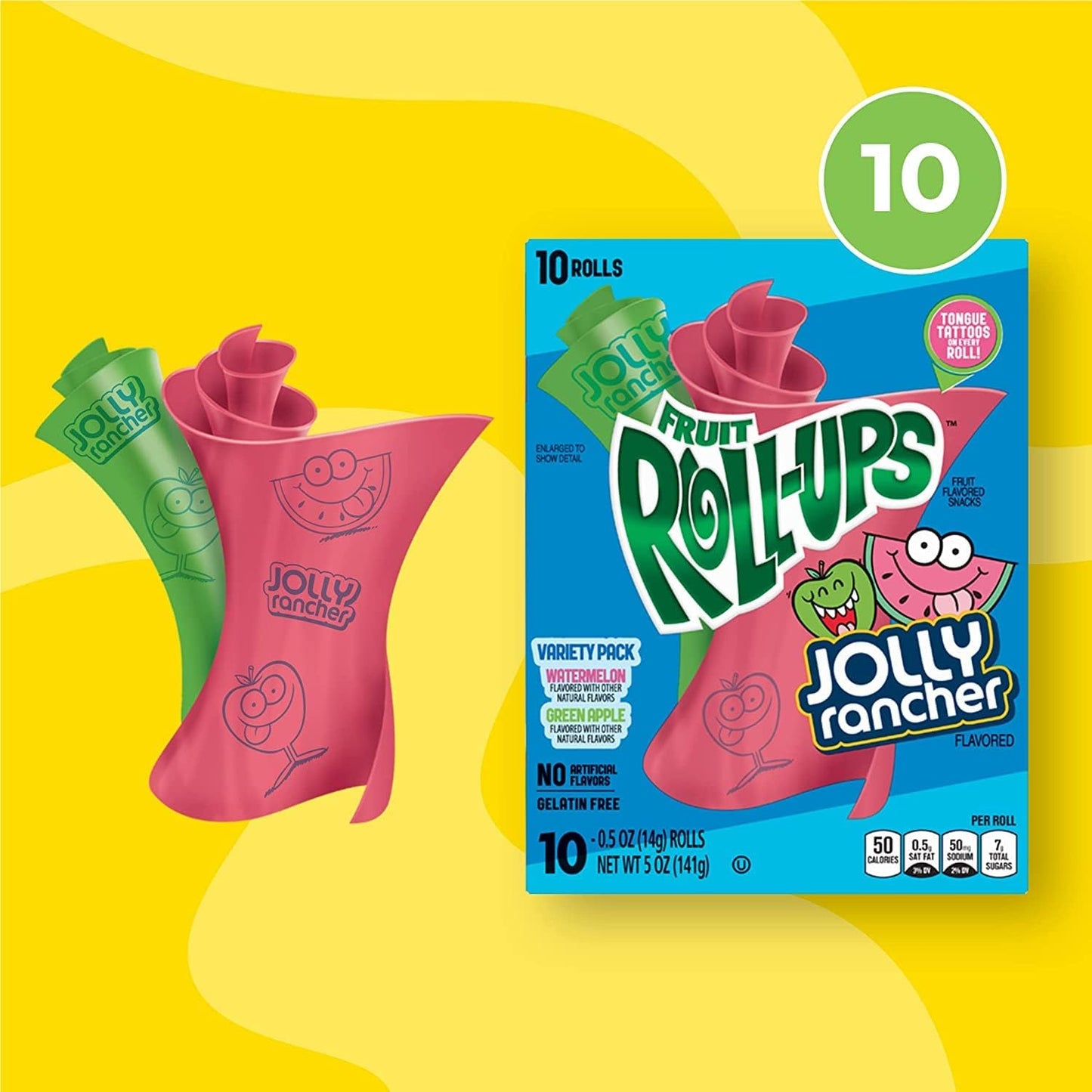 Fruit Roll-Ups Jolly Rancher 141g