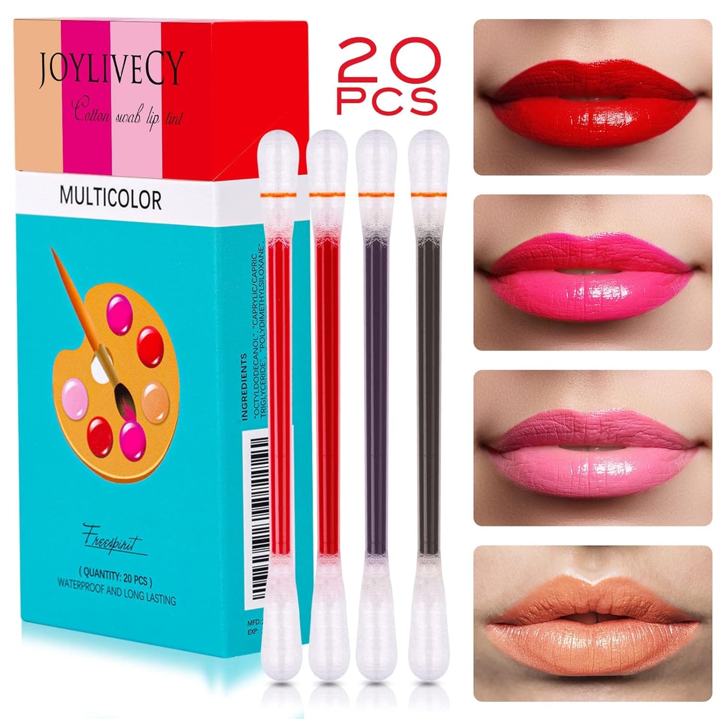 Cotton Swab Lip Tint 20stk